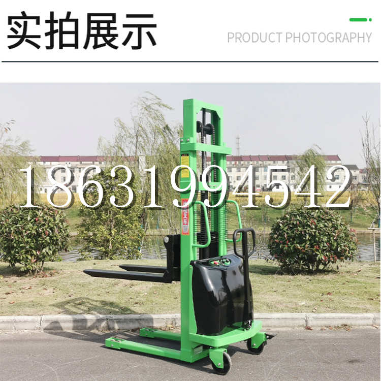 蛟河市电动叉车堆高车液压铲车电瓶1吨2吨站驾步行式小型全自动叉车